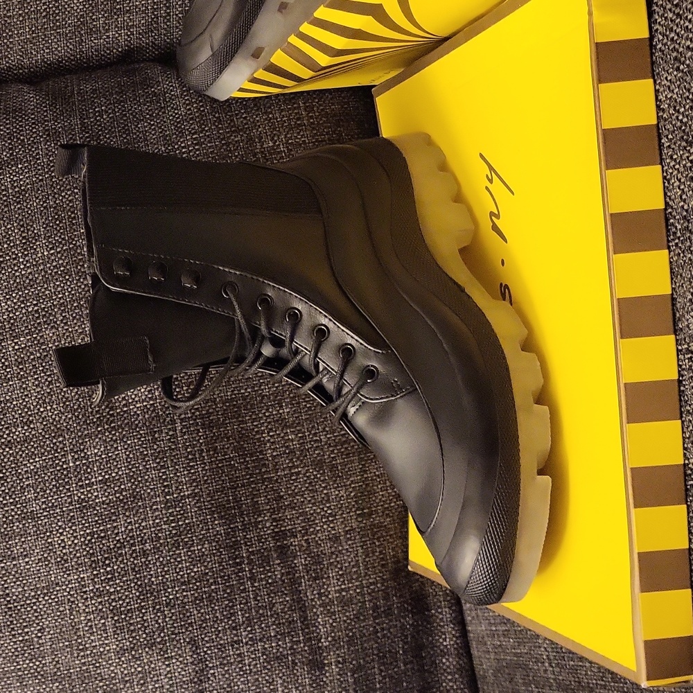 Circus by Sam Edelman Bradley Black Size 11 Boots(women)